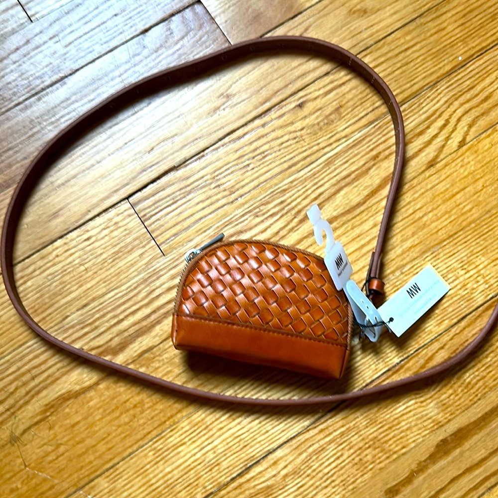 Most Wanted USA Genuine Leather Micro Belt Bag